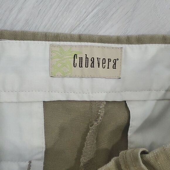 Cubavera Mens Linen Blend Trousers,  Size 36/32 - Picture 5 of 7